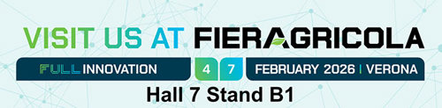 Visit us at Fieragricola | 4-7 February 2026 | Verona